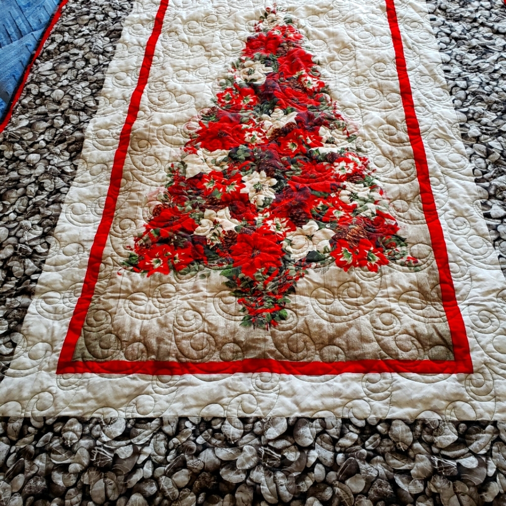 Christmas by the sea quilt